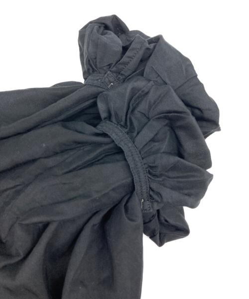 6(ROKU) BEAUTY&YOUTH（ロク ビューティーアンドユース）6(ROKU) BEAUTY&YOUTH (ロク ビューティーアンドユース) WASHED VOLUME SHIRT ブラック サイズ:36の古着・服飾アイテム