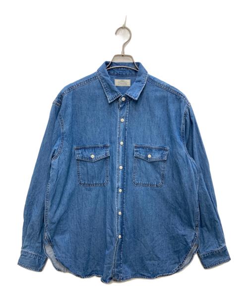 JOURNAL STANDARD relume（ジャーナルスタンダード レリューム）JOURNAL STANDARD relume (ジャーナルスタンダード レリューム) 9oz デニムワークシャツ インディゴ サイズ:FREEの古着・服飾アイテム