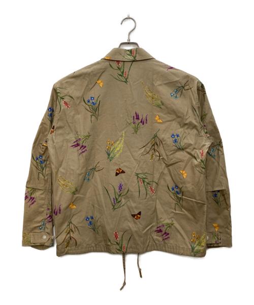 studio seven（スタジオセブン）studio seven (スタジオセブン) Botanical Shirt JKT/ボタニカル シャツ ジャケット ベージュ サイズ:Ｍの古着・服飾アイテム