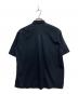 WHITE MOUNTAINEERING (ホワイトマウンテ二アニング) REGULAR COLLAR S/S SHIRT ネイビー：8000円