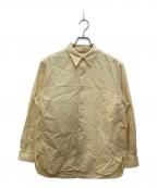 AURALEEオーラリー）の古着「FINX SHUTTLE OX SHIRTS」｜イエロー