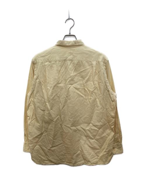 AURALEE（オーラリー）AURALEE (オーラリー) FINX SHUTTLE OX SHIRTS イエロー サイズ:4の古着・服飾アイテム