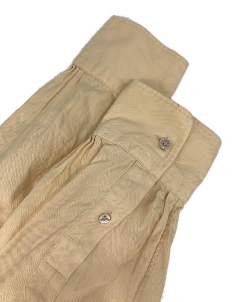 AURALEE（オーラリー）AURALEE (オーラリー) FINX SHUTTLE OX SHIRTS イエロー サイズ:4の古着・服飾アイテム