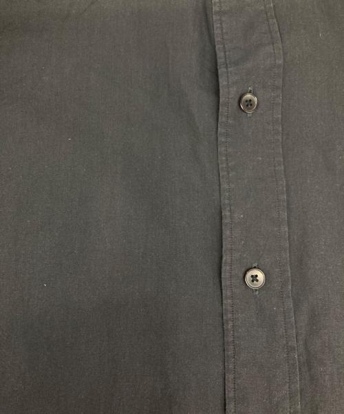 COMOLI（コモリ）COMOLI (コモリ) バンドカラーシャツ ブラック サイズ:2の古着・服飾アイテム