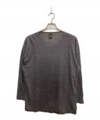 BATONERバトナ―）の古着「NORMANDY LINEN BASQUE SHIRT」｜グレー