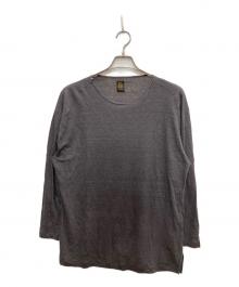 BATONER（バトナ―）の古着「NORMANDY LINEN BASQUE SHIRT」｜グレー