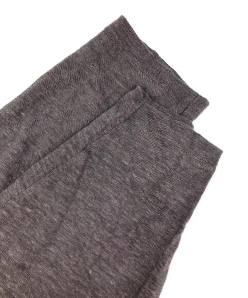 BATONER（バトナ―）BATONER (バトナ―) NORMANDY LINEN BASQUE SHIRT グレー サイズ:2の古着・服飾アイテム