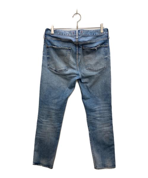 RED CARD（レッドカード）RED CARD (レッドカード) 別注 RHYTHM ジャストレングス ストレッチ スリムテーパード デニム インディゴ サイズ:SIZE 31の古着・服飾アイテム