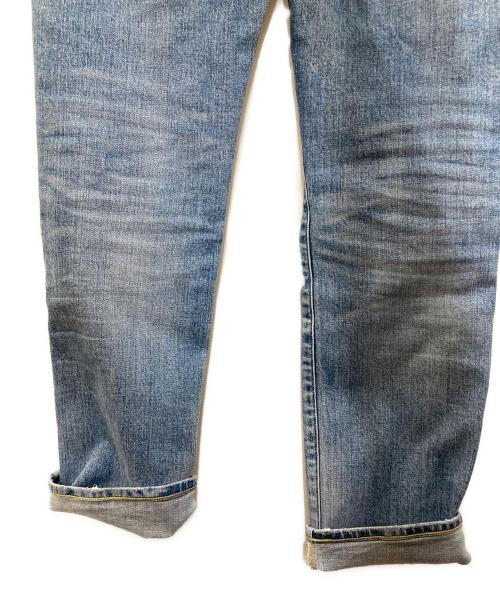RED CARD（レッドカード）RED CARD (レッドカード) 別注 RHYTHM ジャストレングス ストレッチ スリムテーパード デニム インディゴ サイズ:SIZE 31の古着・服飾アイテム