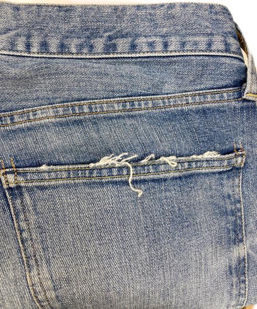 RED CARD（レッドカード）RED CARD (レッドカード) 別注 RHYTHM ジャストレングス ストレッチ スリムテーパード デニム インディゴ サイズ:SIZE 31の古着・服飾アイテム