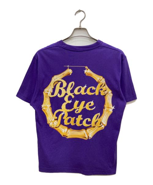 THE BLACK EYE PATCH（ブラックアイパッチ）THE BLACK EYE PATCH (ブラックアイパッチ) 半袖Tシャツ パープル サイズ:Sの古着・服飾アイテム