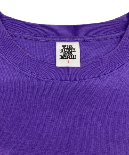THE BLACK EYE PATCH（ブラックアイパッチ）THE BLACK EYE PATCH (ブラックアイパッチ) 半袖Tシャツ パープル サイズ:Sの古着・服飾アイテム
