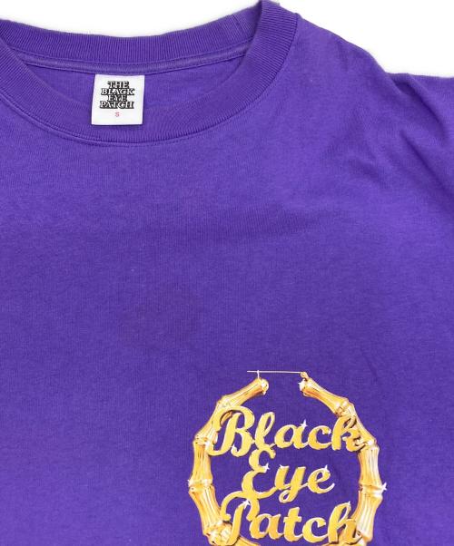 THE BLACK EYE PATCH（ブラックアイパッチ）THE BLACK EYE PATCH (ブラックアイパッチ) 半袖Tシャツ パープル サイズ:Sの古着・服飾アイテム