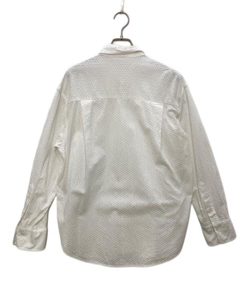 Spick and Span（スピック＆スパン）Spick and Span (スピック＆スパン) カットワークスモールドットルーズシャツ ホワイト サイズ:FREEの古着・服飾アイテム