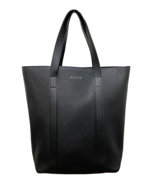 MACKINTOSH PHILOSOPHY（マッキントッシュ フィロソフィー）MACKINTOSH PHILOSOPHY (マッキントッシュ フィロソフィー) 2WAYレザートートバッグ ブラックの古着・服飾アイテム