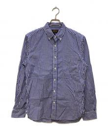 BEAMS PLUS（ビームスプラス）の古着「B.D. Gingham Check 100/2 Broad/BD ギンガムチェック 100/2 ブロード」｜ブルー