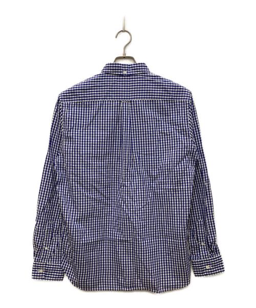 BEAMS PLUS（ビームスプラス）BEAMS PLUS (ビームスプラス) B.D. Gingham Check 100/2 Broad/BD ギンガムチェック 100/2 ブロード ブルー サイズ:Ｍの古着・服飾アイテム