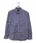 BEAMS PLUS（ビームスプラス）の古着「B.D. Gingham Check 100/2 Broad/BD ギンガムチェック 100/2 ブロード」｜ブルー