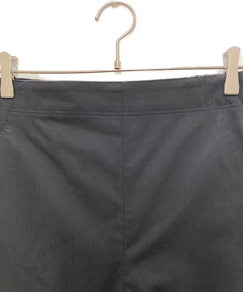MACPHEE（マカフィー）MACPHEE (マカフィー) ポリエステルウールストレッチ フレアパンツ ブラック サイズ:34の古着・服飾アイテム
