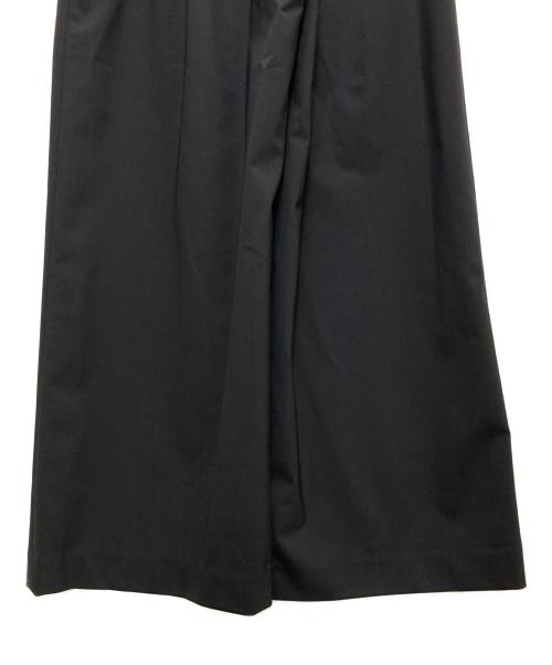 MACPHEE（マカフィー）MACPHEE (マカフィー) ポリエステルウールストレッチ フレアパンツ ブラック サイズ:34の古着・服飾アイテム