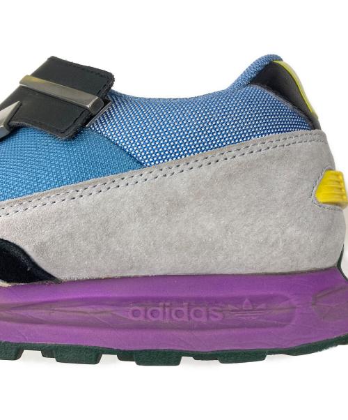 adidas（アディダス）adidas (アディダス) RAF SIMONS (ラフシモンズ) FORMULA 1 スニーカー ブラック×ブルー サイズ:27.5cmの古着・服飾アイテム
