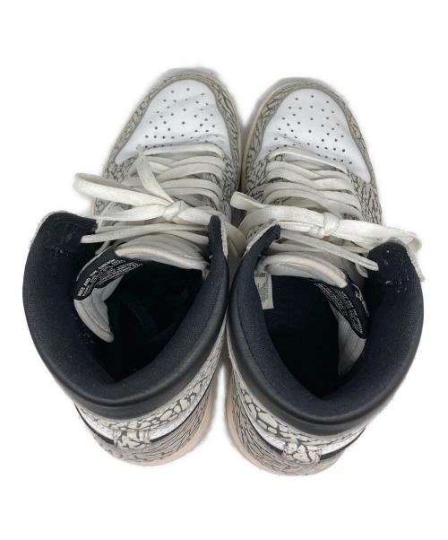 NIKE（ナイキ）NIKE (ナイキ) Air Jordan 1 High OG ホワイト×ブラック サイズ:27cmの古着・服飾アイテム