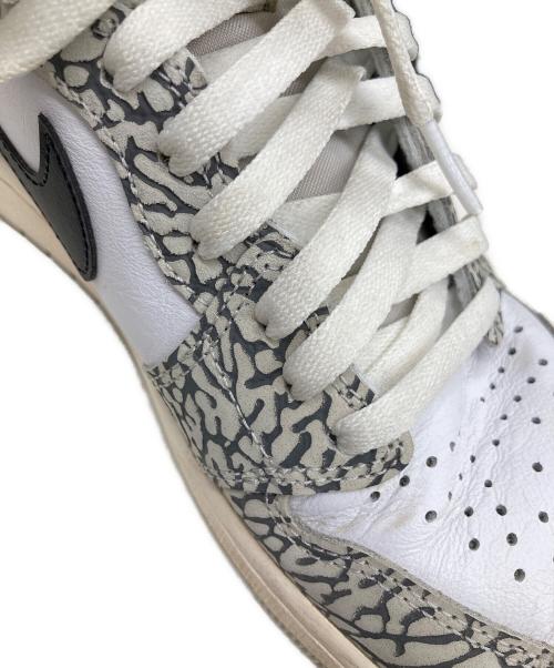 NIKE（ナイキ）NIKE (ナイキ) Air Jordan 1 High OG ホワイト×ブラック サイズ:27cmの古着・服飾アイテム