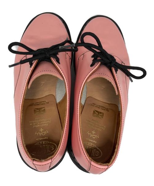 SOLOVAIR（ソロヴェアー）SOLOVAIR (ソロヴェアー) Noah (ノア) 3EYE SHOES ピンク サイズ:UK7の古着・服飾アイテム