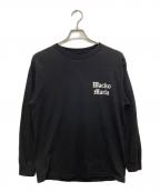 WACKO MARIAワコマリア）の古着「長袖プリントカットソー」｜ブラック