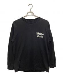 WACKO MARIA（ワコマリア）の古着「長袖プリントカットソー」｜ブラック