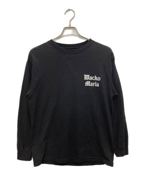 WACKO MARIA（ワコマリア）WACKO MARIA (ワコマリア) 長袖プリントカットソー ブラック サイズ:Mの古着・服飾アイテム