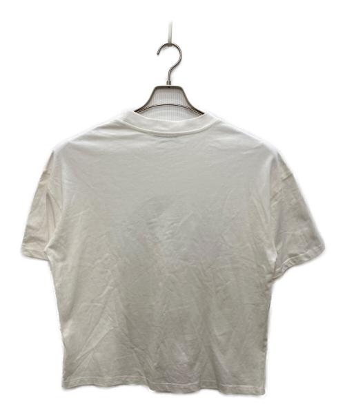 Acne studios（アクネ ストゥディオズ）Acne studios (アクネ ストゥディオズ) ロゴカットソー ホワイト サイズ:Ｓの古着・服飾アイテム
