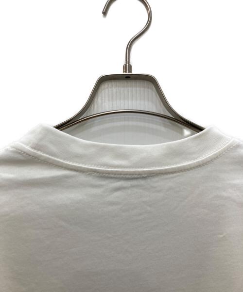 Acne studios（アクネ ストゥディオズ）Acne studios (アクネ ストゥディオズ) ロゴカットソー ホワイト サイズ:Ｓの古着・服飾アイテム