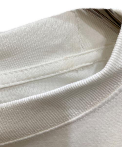 Acne studios（アクネ ストゥディオズ）Acne studios (アクネ ストゥディオズ) ロゴカットソー ホワイト サイズ:Ｓの古着・服飾アイテム