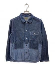 NIGEL CABOURN（ナイジェルケーボン）の古着「UTILITY SHIRT C/L DENIM」｜インディゴ