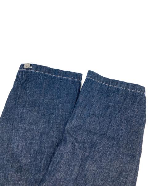NIGEL CABOURN（ナイジェルケーボン）NIGEL CABOURN (ナイジェルケーボン) UTILITY SHIRT C/L DENIM インディゴ サイズ:46の古着・服飾アイテム