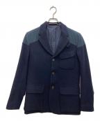 NIGEL CABOURN×Harris Tweedナイジェルケーボン×ハリスツイード）の古着「MALLORY JACKET」｜ネイビー