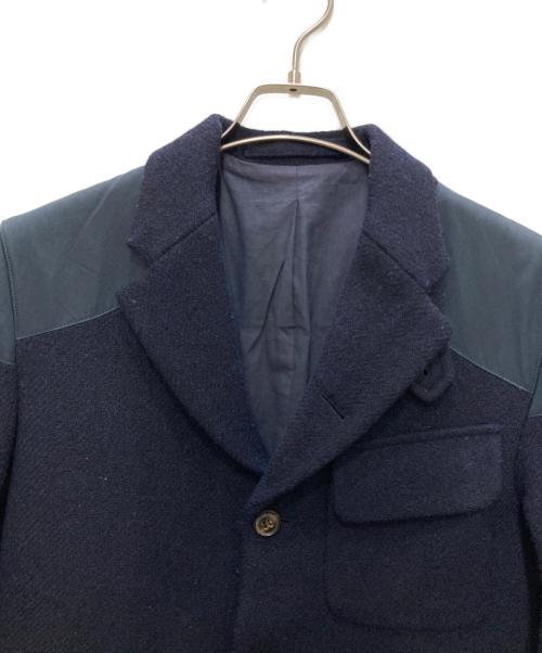 NIGEL CABOURN（ナイジェルケーボン）NIGEL CABOURN (ナイジェルケーボン) Harris Tweed (ハリスツイード) MALLORY JACKET ネイビー サイズ:46の古着・服飾アイテム
