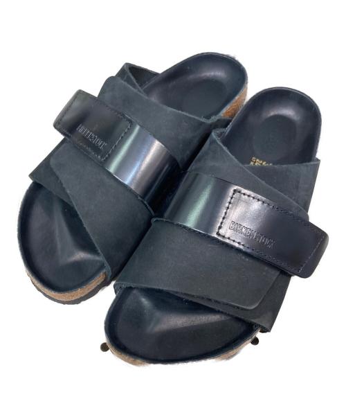 BIRKENSTOCK（ビルケンシュトック）BIRKENSTOCK (ビルケンシュトック) KYOTO HITH SHINE サンダル ブラック サイズ:24.5の古着・服飾アイテム