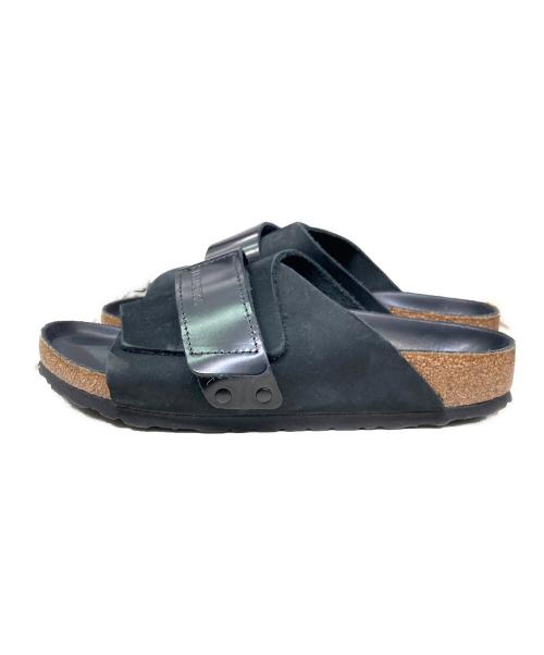 BIRKENSTOCK（ビルケンシュトック）BIRKENSTOCK (ビルケンシュトック) KYOTO HITH SHINE サンダル ブラック サイズ:24.5の古着・服飾アイテム