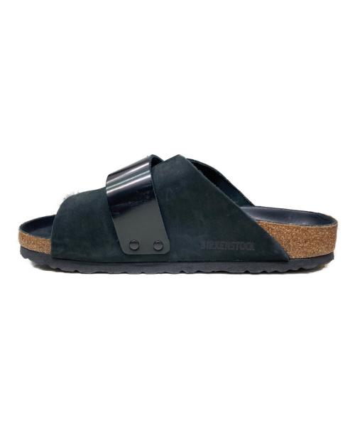 BIRKENSTOCK（ビルケンシュトック）BIRKENSTOCK (ビルケンシュトック) KYOTO HITH SHINE サンダル ブラック サイズ:24.5の古着・服飾アイテム