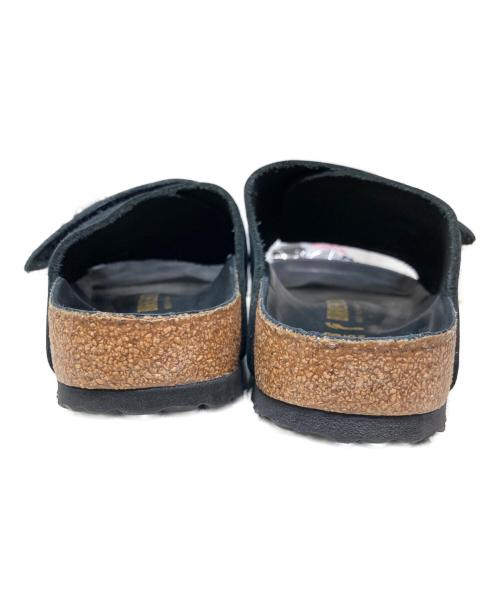BIRKENSTOCK（ビルケンシュトック）BIRKENSTOCK (ビルケンシュトック) KYOTO HITH SHINE サンダル ブラック サイズ:24.5の古着・服飾アイテム