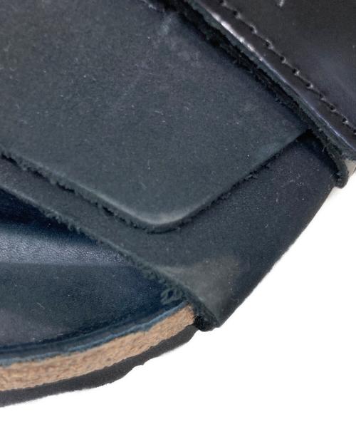BIRKENSTOCK（ビルケンシュトック）BIRKENSTOCK (ビルケンシュトック) KYOTO HITH SHINE サンダル ブラック サイズ:24.5の古着・服飾アイテム