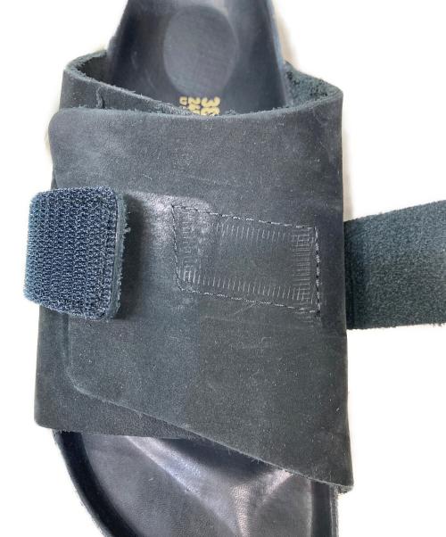 BIRKENSTOCK（ビルケンシュトック）BIRKENSTOCK (ビルケンシュトック) KYOTO HITH SHINE サンダル ブラック サイズ:24.5の古着・服飾アイテム