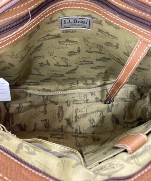 L.L.Bean（エルエルビーン）L.L.Bean (エルエルビーン) レザーショルダーバッグ ブラウンの古着・服飾アイテム
