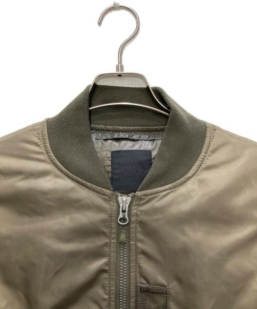 DAIWA PIER39（ダイワ ピア39）DAIWA PIER39 (ダイワ ピア39) TECH 2WAY MA-1 DOWN JACKET カーキ サイズ:Mの古着・服飾アイテム