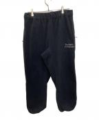 The Ennoy Professionalザ エンノイ プロフェッショナル）の古着「POLARTEC FLEECE PANTS」｜ブラック