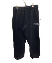 The Ennoy Professional（ザ エンノイ プロフェッショナル）の古着「POLARTEC FLEECE PANTS」｜ブラック