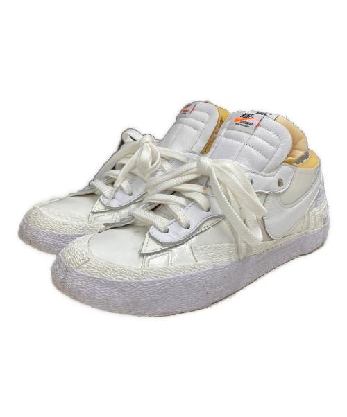NIKE（ナイキ）NIKE (ナイキ) sacai (サカイ) Blazer Low ホワイト サイズ:SIZE US9.5の古着・服飾アイテム