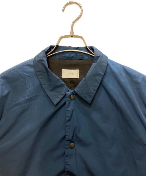 ATON（エイトン）ATON (エイトン) NATURAL DYE NYLON コーチジャケット ネイビー サイズ:4の古着・服飾アイテム